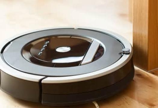 a robot vacuum cleaner